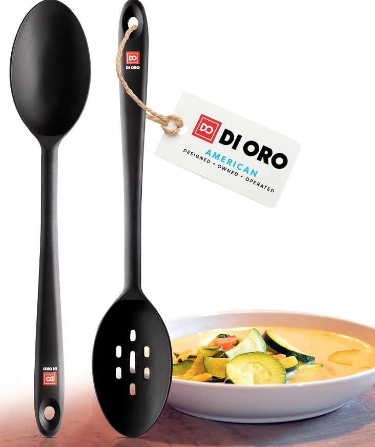 DI ORO Silicone Spoons for Cooking