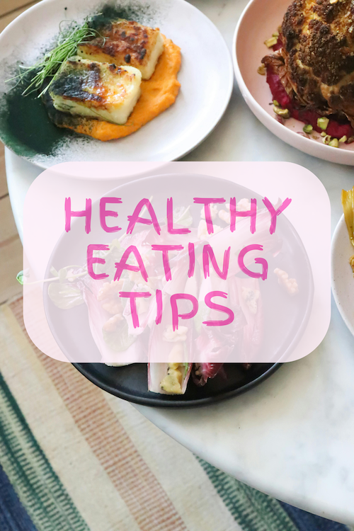 Healthy eating tips featured image.