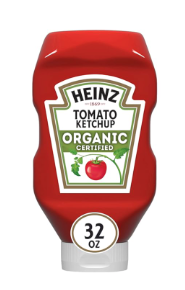 Heinz Organic Tomato Ketchup.