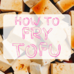 How to fry tofu featured image.