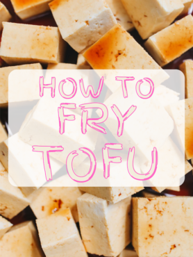 How to fry tofu featured image.