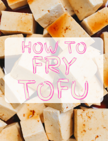 How to fry tofu featured image.