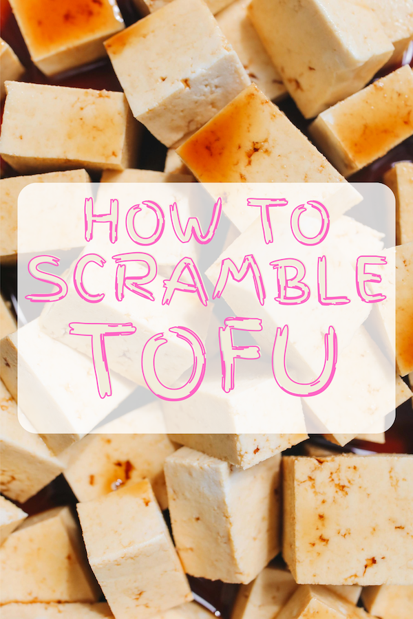 How to scramble tofu featured image.