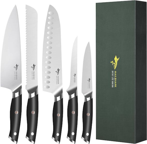 MAD SHARD 5 Piece Knife Set.