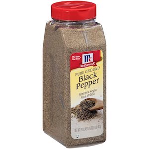 McCormick pure ground black pepper 16 oz.