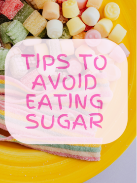 Tips to avoid eating sugar featured image.