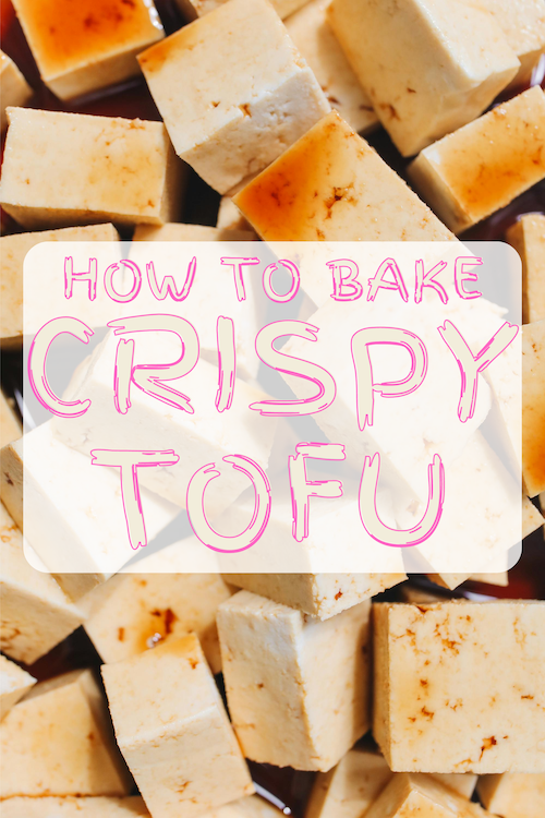 How To Bake Crispy Tofu cover image.