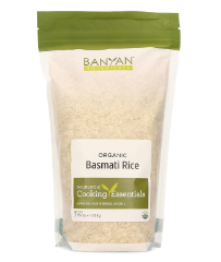 Banyan Botanicals White Basmati Rice product.