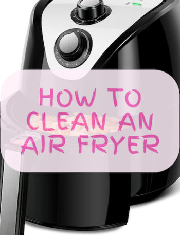 How to clean an air fryer featured image.