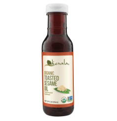 Organic Toasted Sesame Oil 12oz (BPA-free plastic bottle) product.